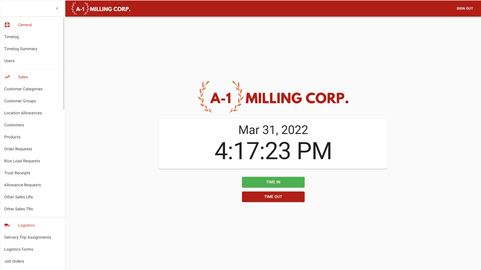 A1 Milling site image