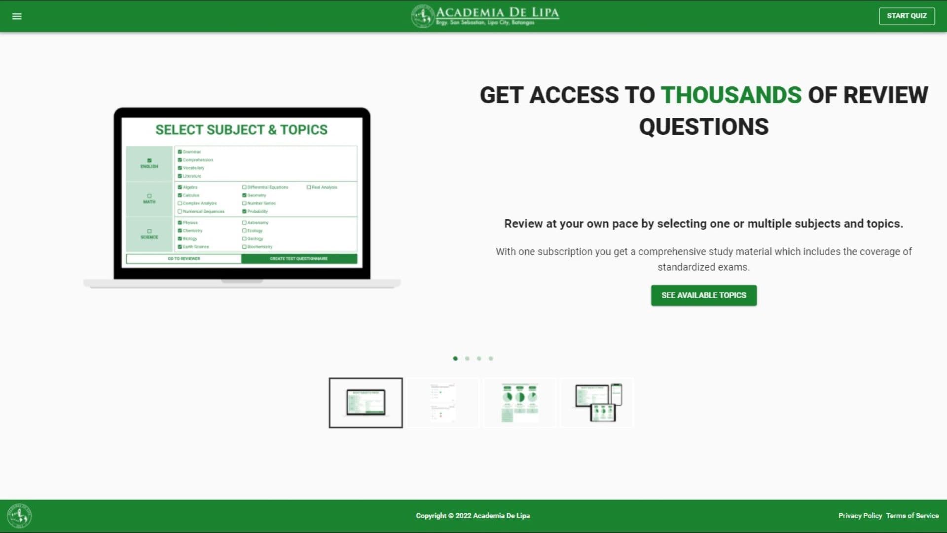 Academia de Lipa site image