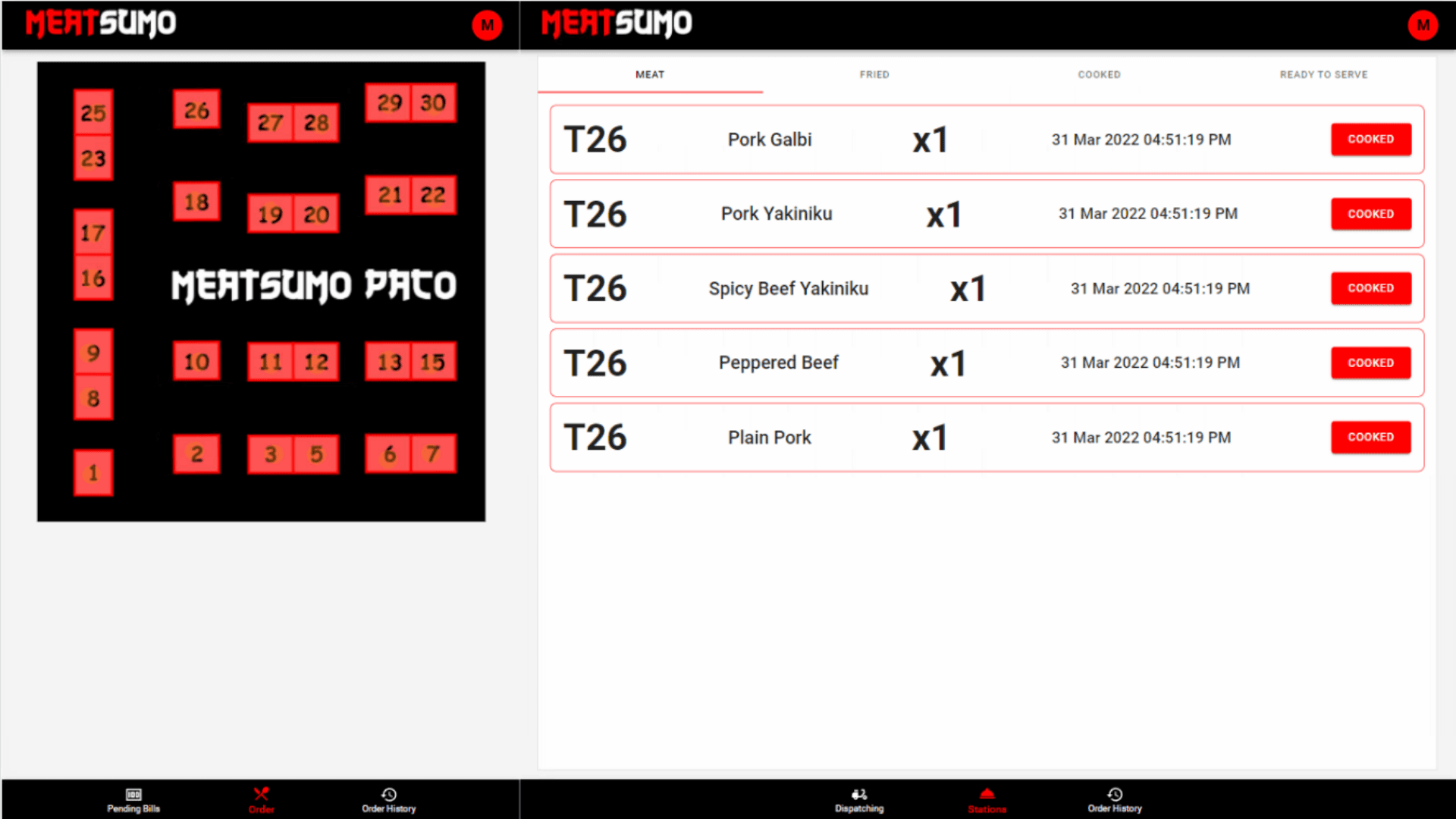 Meatsumo site image